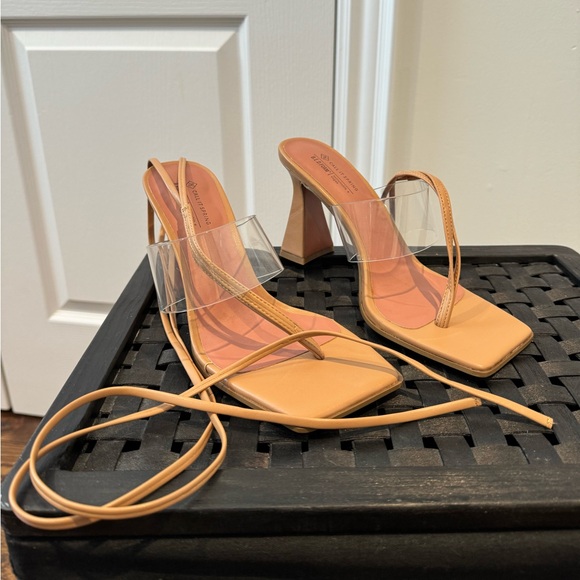 NWOT Call it Spring - ESMERALDA Beige Heels - Picture 3 of 9